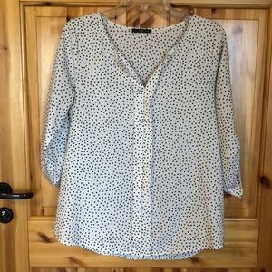 Polka dot blouse